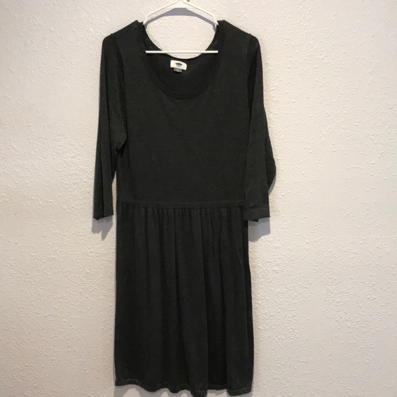 Women’s Charcoal Gray Sweater Dress Size XL - Picture 1 of 4